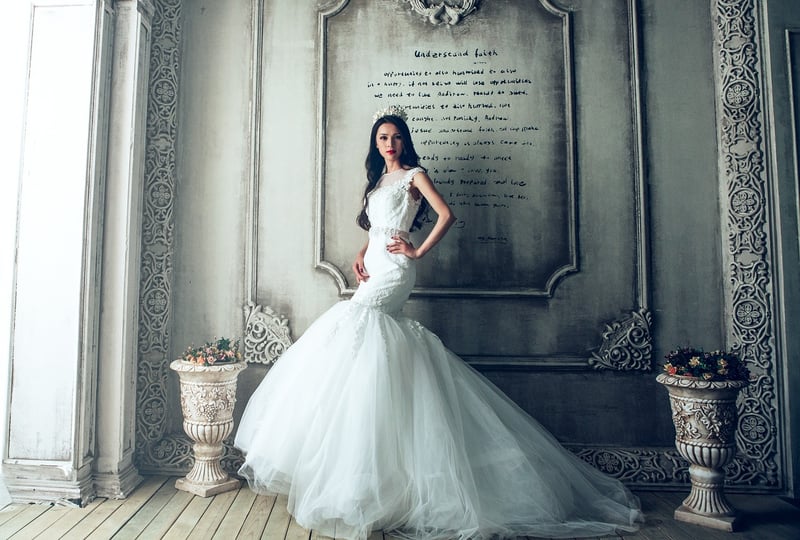 Modern Silhouette Wedding Dress